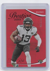 2023 Panini Prestige Christian Kirk Xtra Points Premium Red /399 Jaguars #133 - Picture 1 of 2