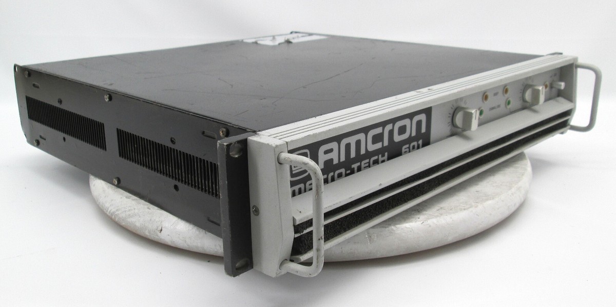 CROWN Amcron Micro-Tech 601 動作品 120V仕様 AMCRON microtech 601
