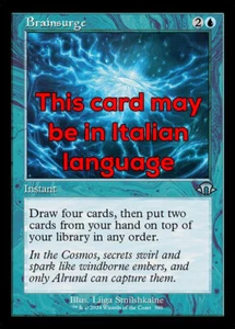 MTG BRAINSURGE 399 EXC - RETRO SCARICA CEREBRALE - MH3 X IT - MAGIC - Bild 1 von 1