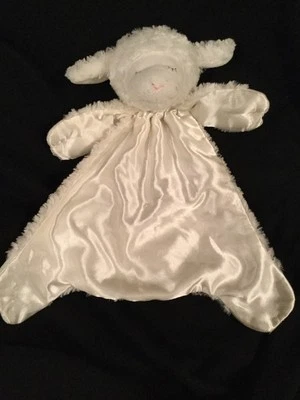 Manta de seguridad 15" Baby Gund blanca WINKY HUGGYBUDDY cordero 058928 Foto 1 de 4