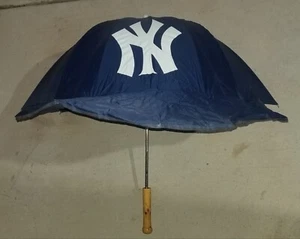 VTG ORIGINAL RARE MLB BASEBALL NEW YORK YANKEES CAPABRELLA CAP HAT UMBRELLA !!!  - Picture 1 of 18