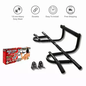 Iron Gym Extreme Pull Up 300 lb Capacidad Chin Up Push Up Dips - Imagen 1 de 6