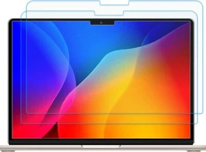 2 PACK Anti Glare Matte Screen Protector for MacBook Air M2 2022 M3 2024 13.6 in - Picture 1 of 8