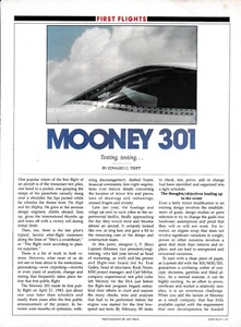 Mooney 301 Aircraft Report 2/7/2025r - Picture 1 of 1