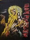 Iron Maiden T-Shirt Men's Xl Short Sleeve Killers Graphic Black Vintage.