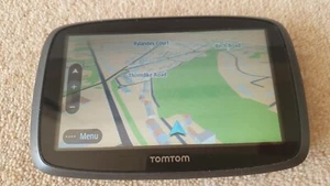 TomTom Go 500 GPS Sat Nav with EU Maps - NO ACCESSORIES - Picture 1 of 7