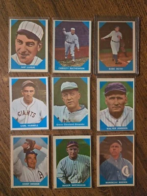 1960 FLEER BASEBALL GREATS YOU PICK #1 - #79 ****FREESHIPPING**** - Image 1 of 4