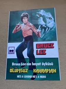 Stunning Original Vintage Bruce Lee Movie Poster - Picture 1 of 1