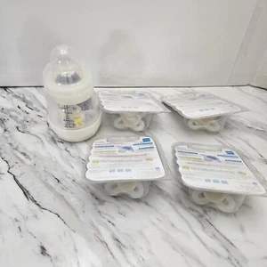 NEW Sealed MAM Newborn Easy Start Anti-Colic 4.5-Ounce Bottle with (5) Pacifiers - Picture 1 of 2