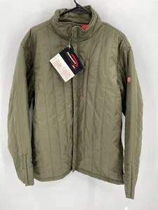 Timberland Weather Gear Jacket Men's Size XL Green Full Zip Long Sleeve New - Picture 1 of 12