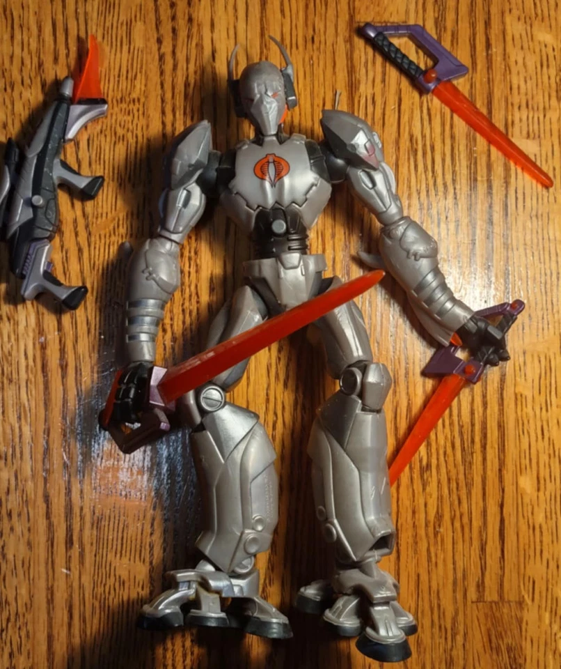 GI Joe Sigma 6 Codename Ninja B.A.T. Retractable Claw 2005 Complete Sword Bat - Image 1 of 1