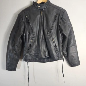 Unik Premium Womens Heavy Duty Motorcycle Jacket w/Snap out Liner-Size L - Picture 1 of 13