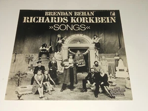 Brendan Behan - LP - Richards Korkbein - Songs - Düsseldorfer Schauspielhaus - Picture 1 of 3