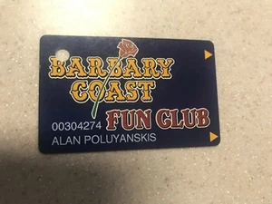 Barbary Coast Fun Club Slot Card Las Vegas Nevada - Picture 1 of 2