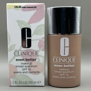 Clinique Even Better Makeup FoundationSPF 15 CN40 Cream Chamois (VF) 1oz. NEW - Picture 1 of 6