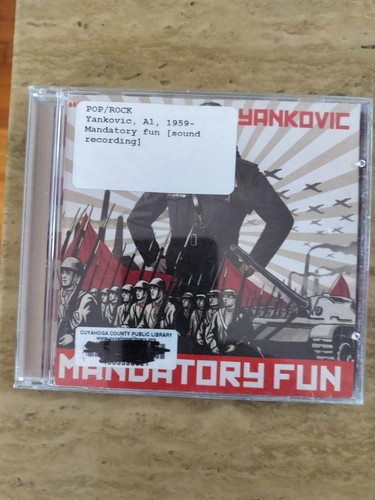Mandatory Fun by Yankovic, Weird Al (CD, 2014, ex-lib copy ...