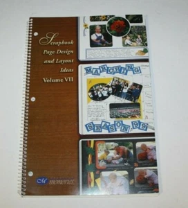 Creative Memories Scrapbook Page Design & Layout Idea Book Volumes VI & VII NEW - Picture 1 of 4