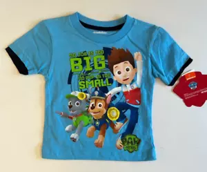 New Paw Patrol Boys blue Short Sleeve T-Shirt boy toddler size 2T - Picture 1 of 1