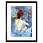 Painting Toulouse-Lautrec Rousse Toilet Framed Print 12x16 Inch