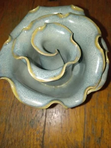 Beautiful Anne Shelly Ceramics Signed Studio Art Pottery Flower Vase Decor - Picture 1 of 6