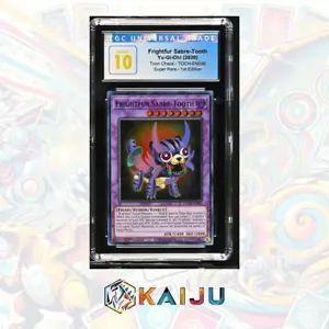 Yu-Gi-Oh! Frightfur Sabre-Tooth 2020 TOCH-EN048 Super Rare 1st Ed PRISTINE 10 - Picture 1 of 3