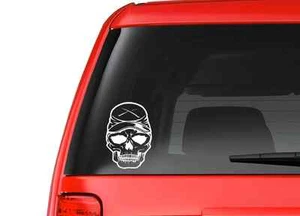 Rebel Skull (S8) Vinyl Decal Sticker Car/Truck Laptop/Netbook Window - Foto 1 di 2