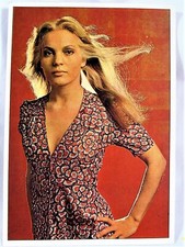 Vtg 1975 Pop Stars Mini Poster Sticker Figurine Panini Trading Card Chi Coltrane