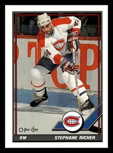 1991-92 O-Pee-Chee Stephane Richer #369 Montreal Canadiens NM-MINT - Picture 1 of 2