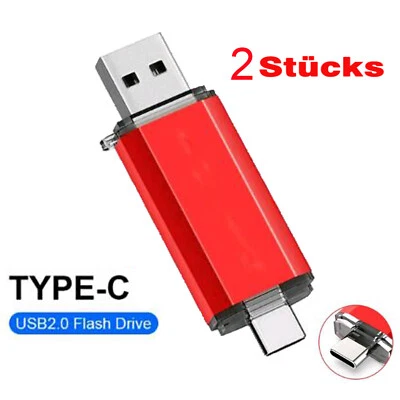 KOOTION 2 Stück OTG USB Stick 3.0 Typ C Flash Drives Memory Stick Speicherstick