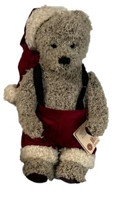 Boyd’s Bears Head Bean Collection “Mr. Claus” 16” - Picture 1 of 6