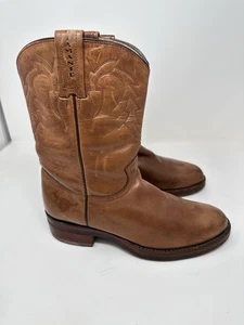 Billy Boots Herren Cowboy Western Stiefel geprägtes Leder US 7,5 Mex 26 siehe Hinweise - Bild 1 von 8