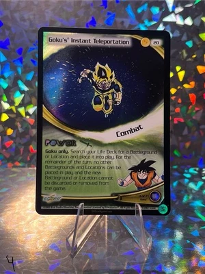 2003 Score Goku’s Instant Teleportation HOLO FOIL Rare 20 DBZ TCG DRAGON BALL Z  - Image 1 of 3