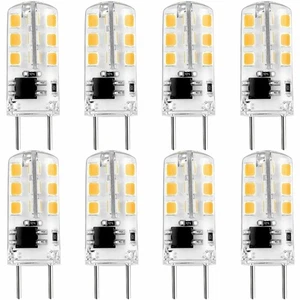 Luxrite 3W G8 LED Bulb 20W Equivalent 120V 2700K 140lm G8 Base 8-Pack - Picture 1 of 5