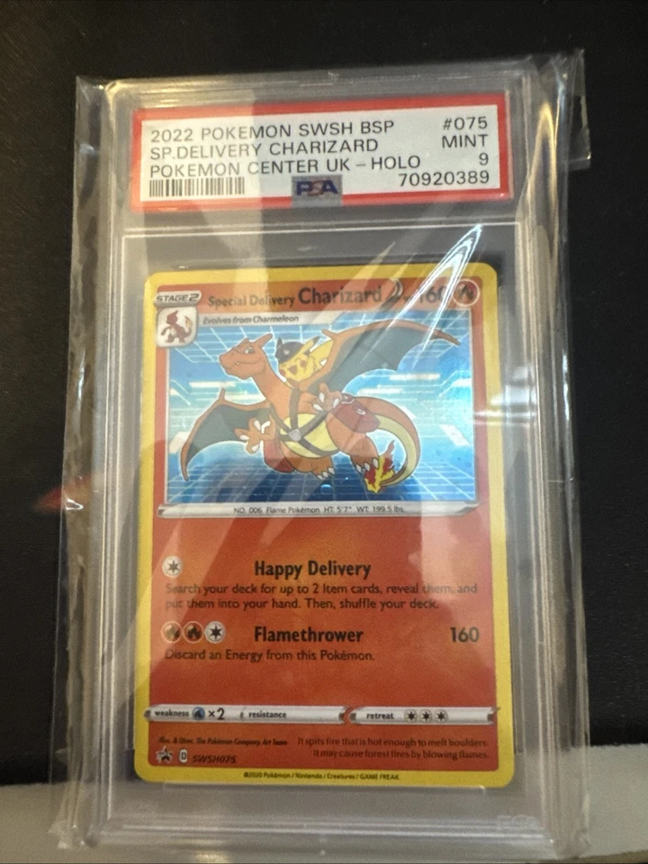Special Delivery Charizard SWSH075 SWSH: Sword & Shield Promo Cards Holo - Image 1 of 1