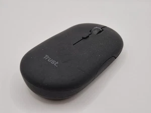 Trust Puck Extrem dünne wiederaufladbare Funkmaus - Schwarz USB DONGLE FEHLT - Bild 1 von 3