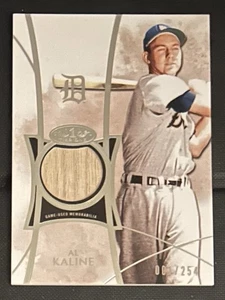 2014 Topps Tier One Relics 001/254 Al Kaline #TOR-AK Detroit Tigers - Picture 1 of 2