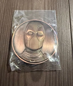Pièce de monnaie métal Deadpool Marvel double face - Photo 1/4