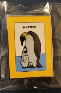 D23 2024 NATGEO Spilla Pinguino Promo National Geographic Esclusiva Disney Nuova LE - Foto 1 di 2