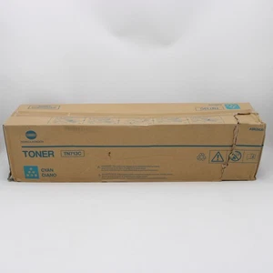 Konica Minolta TN713C Genuine/Original Toner Cartridge In Cyan A9K8430 - Picture 1 of 7
