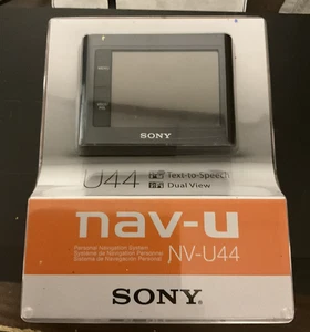 Sony Nav-u NV-U44 in Box + car charger (new) USB Mount & Manual NICE Bundle! - Picture 1 of 8