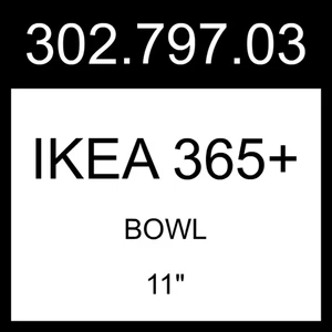IKEA IKEA 365+ Ciotola Lati Angolati Bianco 11" 302.797.03 - Foto 1 di 1