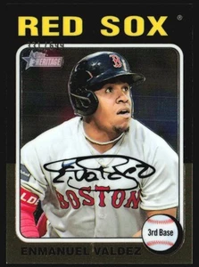 2024 Topps Heritage Chrome 331/699 Enmanuel Valdez #288 TS8 - Picture 1 of 2