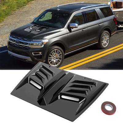 Air Flow Intake Hood Scoop Vent Bonnet Trim Covers For Ford Expedition Escape - Image 1 of 4