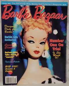Barbie Bazaar Magazin Oktober 2001 wunderschön #1 blond Cover Girl - Bild 1 von 1