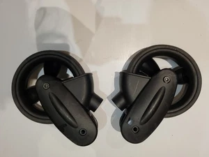 Icandy Peach 1,2,3,4,5,6 Front Wheels Good Condition Pair X2 Included  - Picture 1 of 5