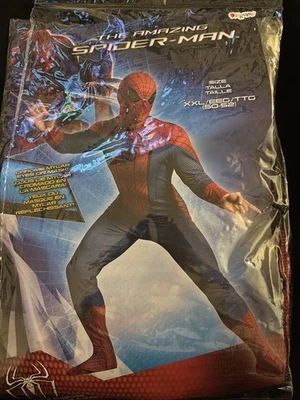Disfraz El Asombroso Hombre Araña Para Hombre Talla XXL 50-52 Adulto Disfraz Halloween Nuevo Foto 1 de 4
