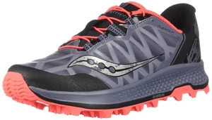 Saucony Men's KOA ST Sneaker, Grey/Black/viz, 11 M US - Picture 1 of 7