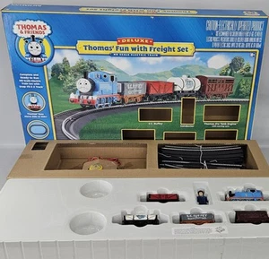 Deluxe Thomas' Fun With Freight Set HO Scale Electric Train No. 00683- OPEN BOX  - Picture 1 of 7