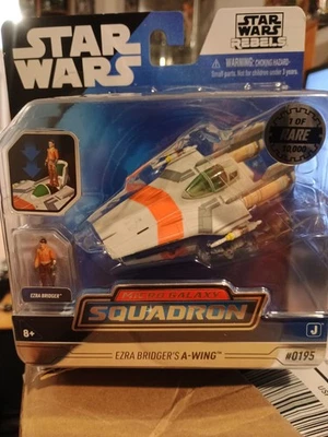 Star Wars Micro Galaxy Squadron Ezra Bridger's A Wing nave rara Foto 1 de 2