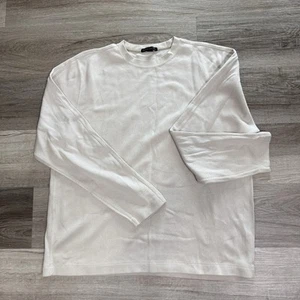 Herren Banana Republic XL Beige Strick Thermo Langarm Shirt - Bild 1 von 6